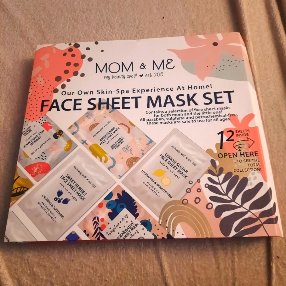 Mom and child face mask set